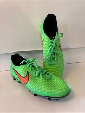 Nike Magista Ola Poison Green Total Orange Soccer Cleats